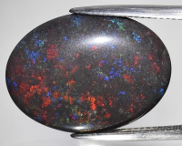 9.84 Carats Natural Black Opal Loose at PristineAuction.com