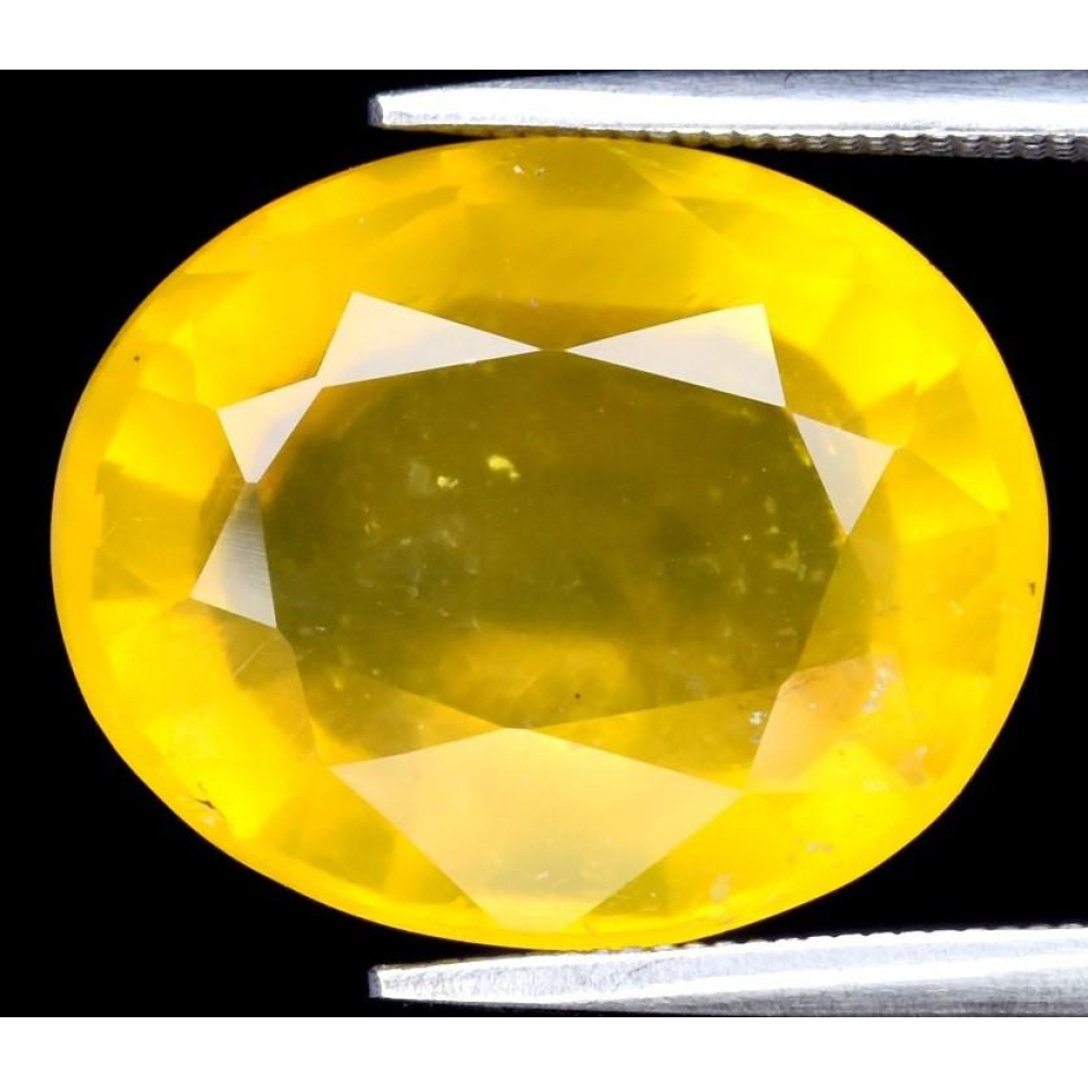 9.29 Carats Natural Yellow Opal Loose at PristineAuction.com