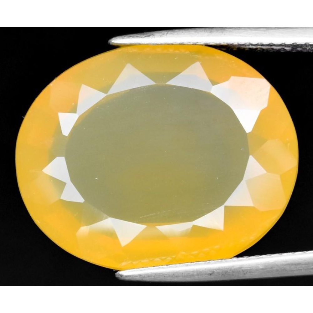 17.56 Carats Natural Yellow Opal Loose at PristineAuction.com