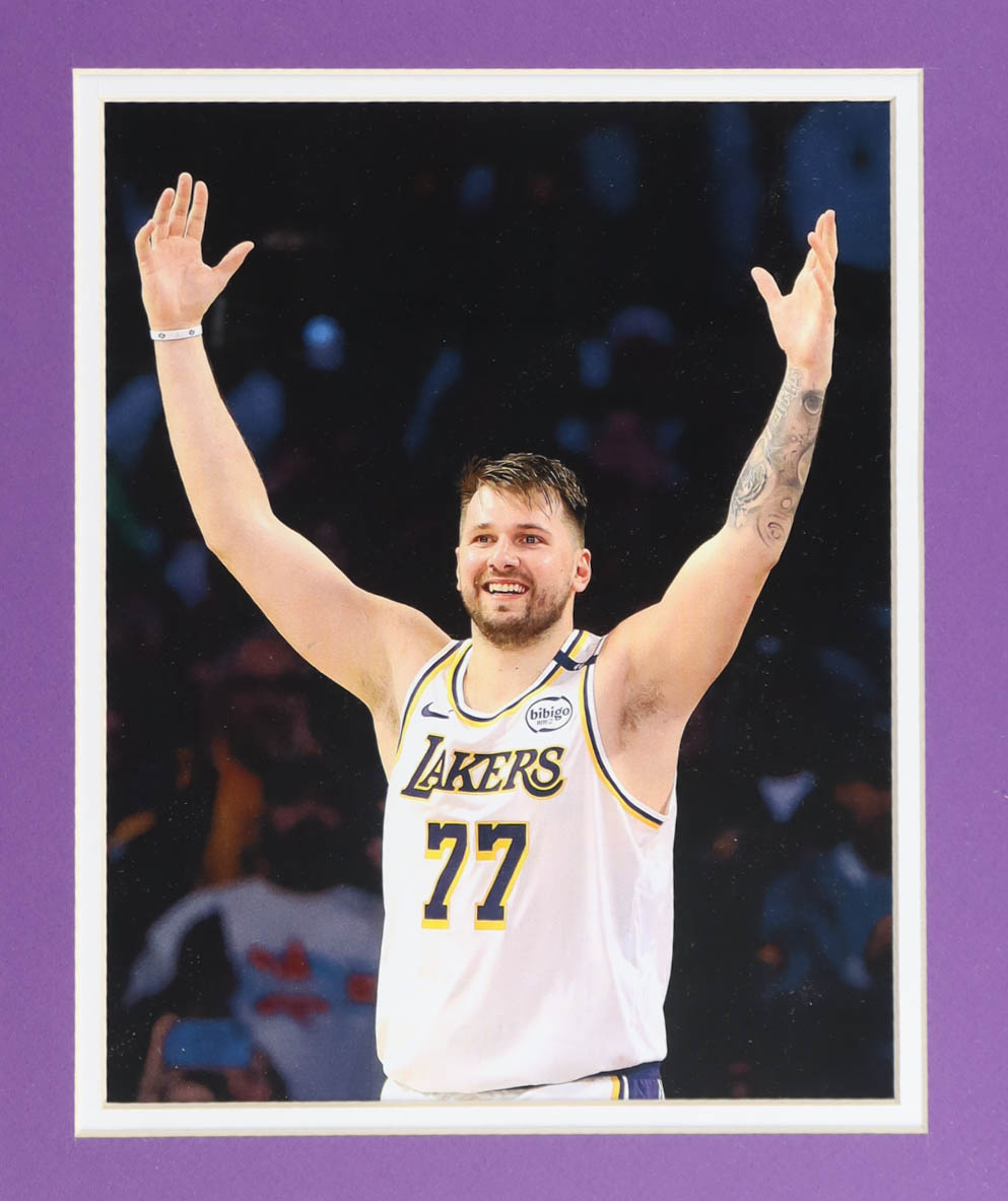 Luka Doncic Signed Custom Framed Jersey Display (JSA) at PristineAuction.com Luka Doncic Signed Custom Framed Jersey Display (JSA) at PristineAuction.com