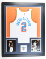 Shai Gilgeous-Alexander Signed Custom Framed Jersey Display (JSA) at PristineAuction.com