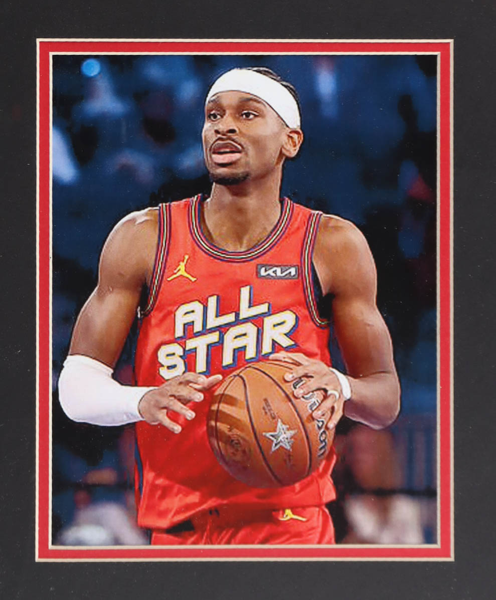 Shai Gilgeous-Alexander Signed Custom Framed Jersey Display (JSA) at PristineAuction.com Shai Gilgeous-Alexander Signed Custom Framed Jersey Display (JSA) at PristineAuction.com