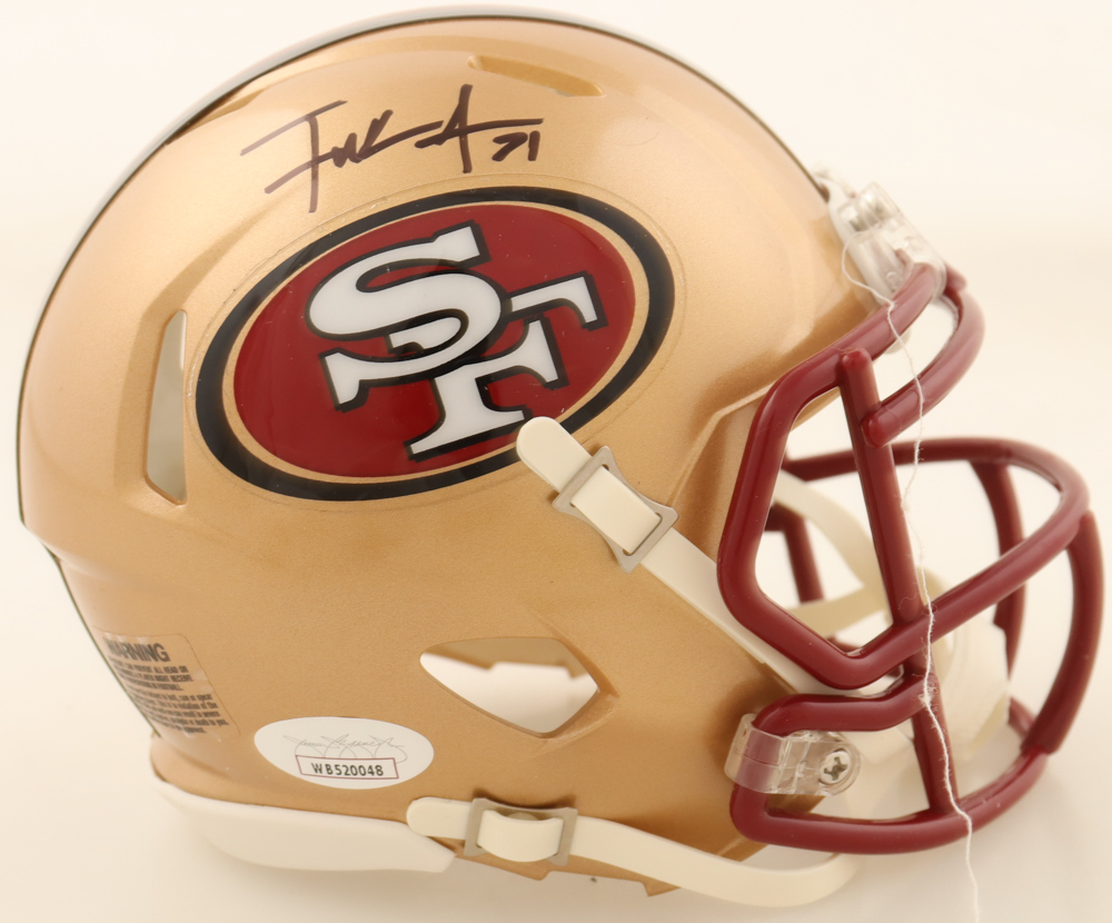 Frank Gore Signed 49ers Alternate Speed Mini Helmet (JSA) at PristineAuction.com Frank Gore Signed 49ers Alternate Speed Mini Helmet (JSA) at PristineAuction.com