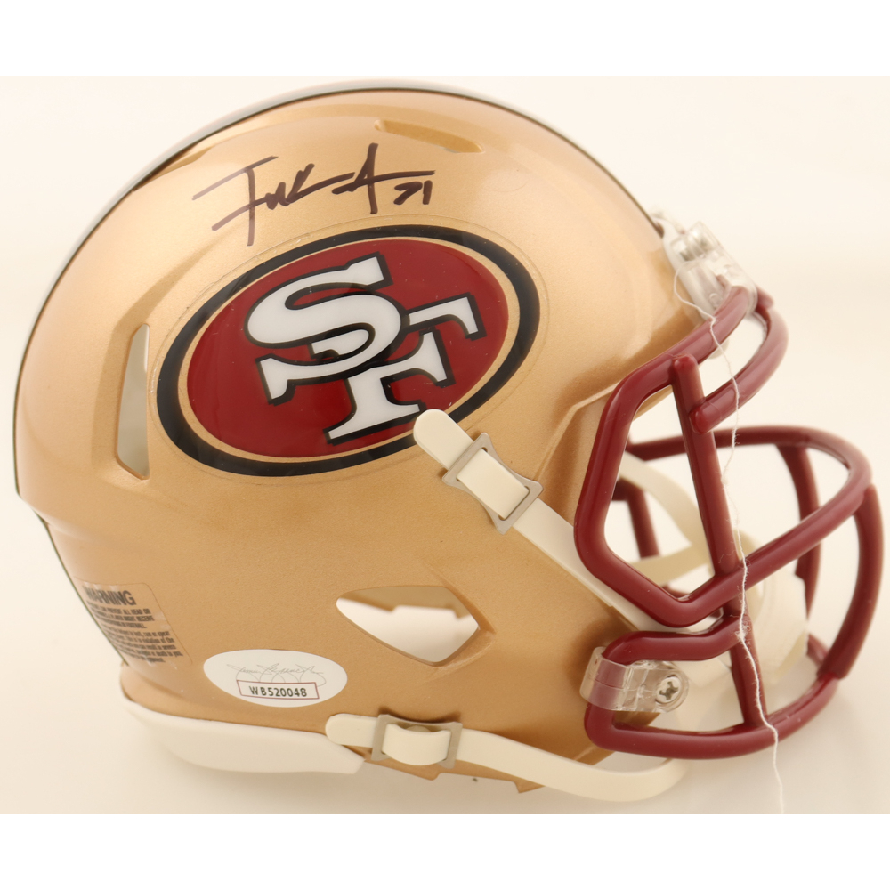 Frank Gore Signed 49ers Alternate Speed Mini Helmet (JSA) at PristineAuction.com