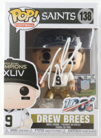Drew Brees Signed Saints #138 Funko Pop! Vinyl Figure (JSA) at PristineAuction.com