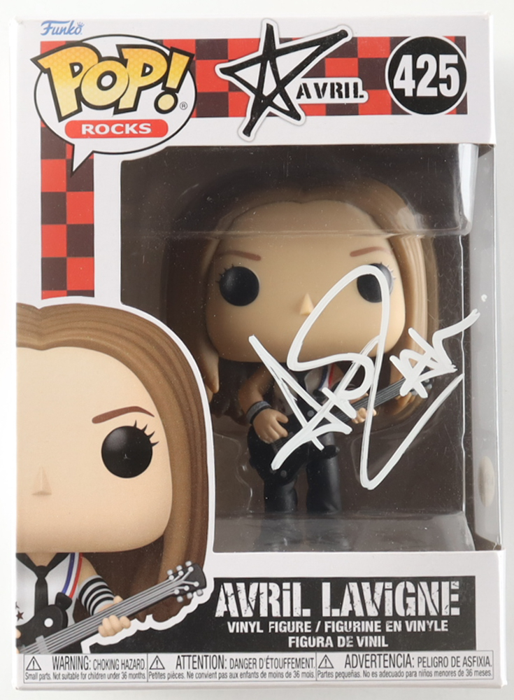 Avril Lavigne Signed "Avril" #425 Funko Pop! Vinyl Figure (JSA) at PristineAuction.com Avril Lavigne Signed "Avril" #425 Funko Pop! Vinyl Figure (JSA) at PristineAuction.com