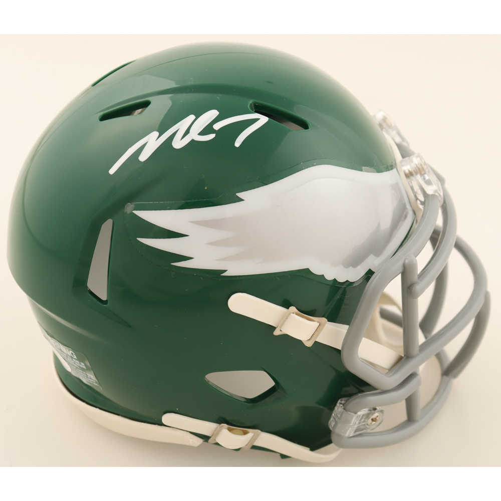 Michael Vick Signed Eagles Speed Mini Helmet (JSA) at PristineAuction.com