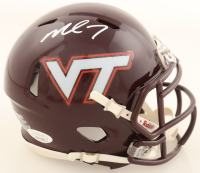 Michael Vick Signed Virginia Tech Hokies Speed Mini Helmet (JSA) at PristineAuction.com