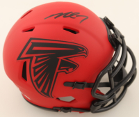 Michael Vick Signed Falcons Rave Alternate Speed Mini Helmet (JSA) at PristineAuction.com