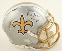Rickey Jackson Signed Saints Flash Alternate Speed Mini Helmet Inscribed "HOF 2010" (Schwartz) at PristineAuction.com