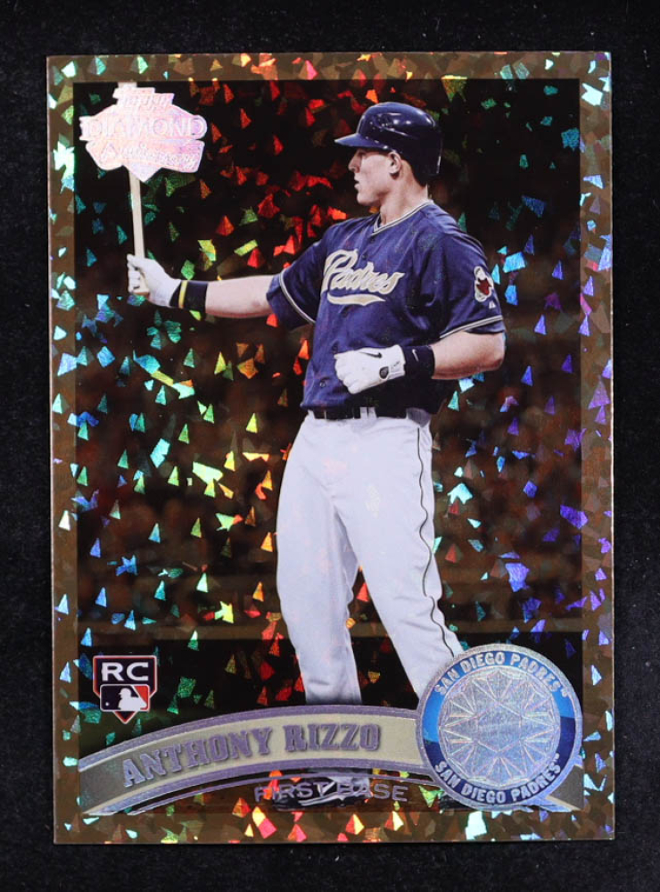 Anthony Rizzo 2011 Topps Update Cognac Diamond Anniversary #US55 RC