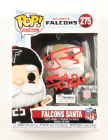 Andre Rison Signed Falcons #275 Falcons Santa Funko Pop! Vinyl Figure Inscribed "Bad Moon" (Schwartz) at PristineAuction.com