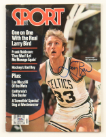 Larry Bird Signed "Sport Magazine" Magazine Cover (PSA) at PristineAuction.com