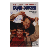 Mike Starr Signed "Dumb and Dumber" 11x17 Movie Poster Inscribed "I'll Live" (Schwartz) at PristineAuction.com