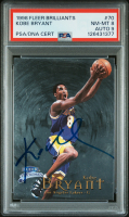 Kobe Bryant Signed 1998-99 Fleer Brilliants #70 (PSA 8 | Auto Grade 9) at PristineAuction.com