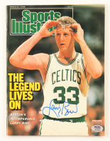 Larry Bird Signed "Sports Illustrated" Magazine Cover (PSA) at PristineAuction.com