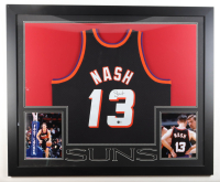 Steve Nash Signed Custom Framed Jersey Display (Beckett) at PristineAuction.com