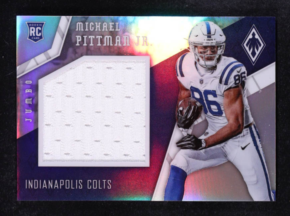 Michael Pittman Jr. 2020 Panini Phoenix Rookie Jumbo Memorabilia #22 #54/75 RC