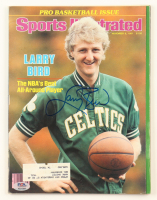 Larry Bird Signed "Sports Illustrated" Magazine Cover (PSA) at PristineAuction.com