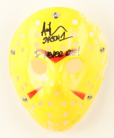 Ari Lehman Signed "Friday the 13th" Jason Voorhees Mask Inscribed "Jason 1" & "I Never Die!" (Beckett) at PristineAuction.com