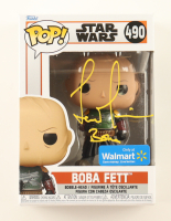 Temuera Morrison Signed "Star Wars" #490 Boba Fett Bobble-Head Funko Pop! Vinyl Figure Inscribed "Boba" (Beckett) at PristineAuction.com
