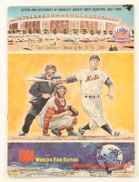 1964 Vintage New York Mets At Shea Stadium Program at PristineAuction.com