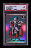 Breece Hall 2024 Donruss Optic Downtown #22 (PSA 9) at PristineAuction.com