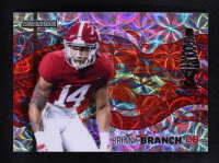 Brian Branch 2023 Wild Card Alumination Groovin Red Kaleidoscope #AG56 #1/2 RC at PristineAuction.com