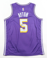 Deandre Ayton Signed Lakers Jordan Authentic Jersey (PSA) at PristineAuction.com