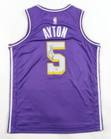 Deandre Ayton Signed Lakers Jordan Authentic Jersey (PSA) at PristineAuction.com