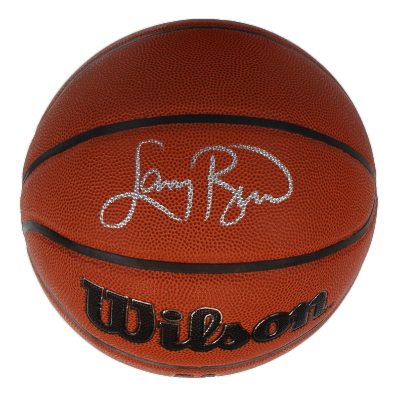 Larry Bird Signed NBA Basketball (Schwartz & Bird) at PristineAuction.com Larry Bird Signed NBA Basketball (Schwartz & Bird) at PristineAuction.com