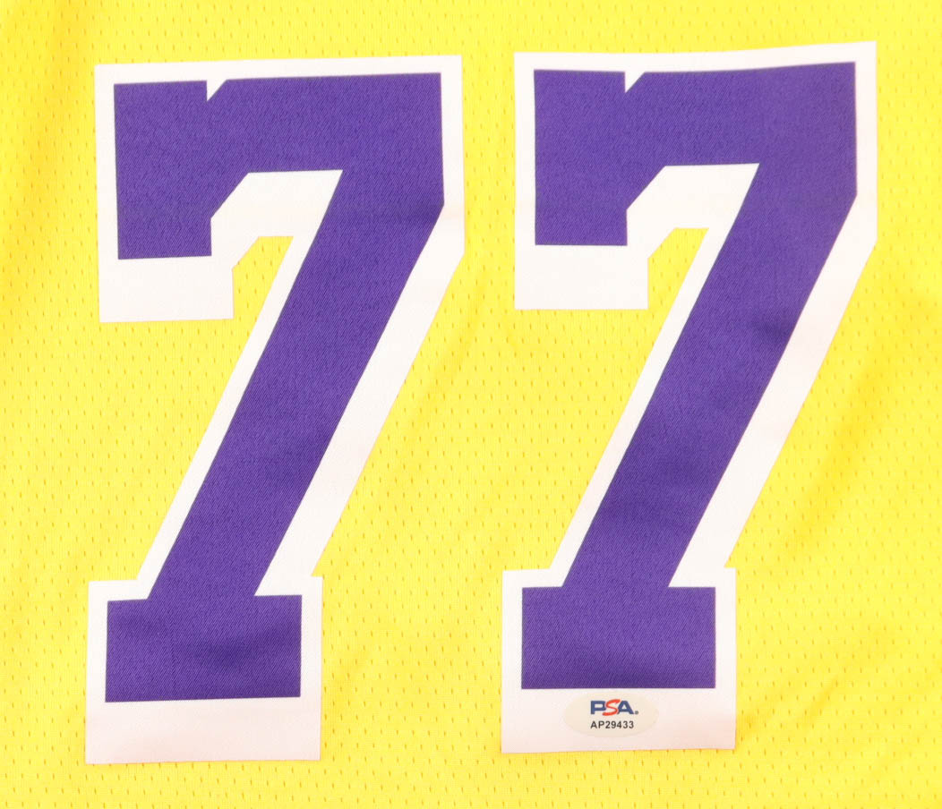 Luka Doncic Signed Lakers Nike Authentic Jersey (PSA) at PristineAuction.com Luka Doncic Signed Lakers Nike Authentic Jersey (PSA) at PristineAuction.com