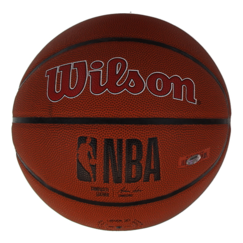 Dennis Rodman Signed Bulls Logo Basketball (Schwartz) at PristineAuction.com Dennis Rodman Signed Bulls Logo Basketball (Schwartz) at PristineAuction.com