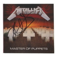 Kirk Hammett Signed Metallica "Master of Puppets" CD Album (JSA) at PristineAuction.com