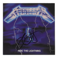 Kirk Hammett Signed Metallica "Ride the Lightning" CD Album (JSA) at PristineAuction.com