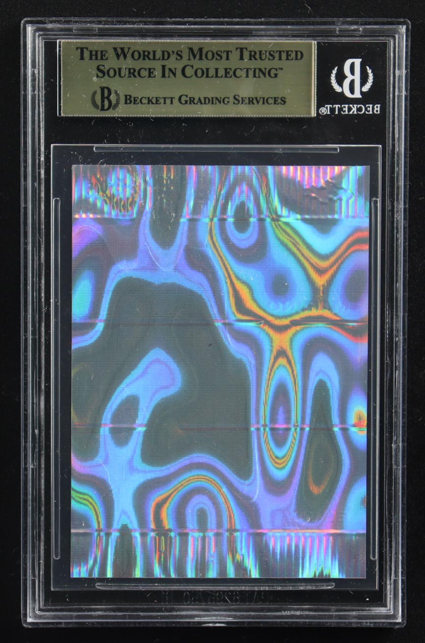 Dan Marino / Joe Montana / John Elway 2024 Leaf Metal Special Release Exclusive Legends Ed. Triple Lava Pink Foil Proofs #ELE41 (BGS 9.5) at PristineAuction.com Dan Marino / Joe Montana / John Elway 2024 Leaf Metal Special Release Exclusive Legends Ed. Triple Lava Pink Foil Proofs #ELE41 (BGS 9.5) at PristineAuction.com