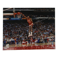 Dominique Wilkins Signed Hawks 16x20 Photo (Schwartz) at PristineAuction.com