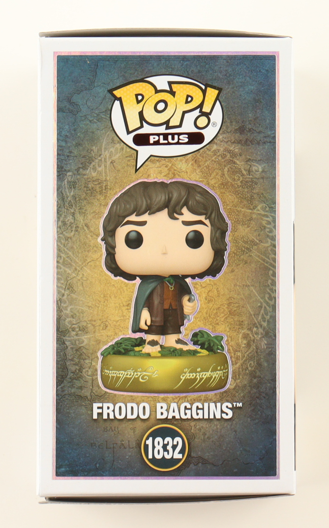 Elijah Wood Signed "The Lord of the Rings" #1832 Frodo Baggins Funko Pop! Vinyl Figure (Beckett) at PristineAuction.com Elijah Wood Signed "The Lord of the Rings" #1832 Frodo Baggins Funko Pop! Vinyl Figure (Beckett) at PristineAuction.com