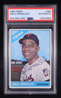 Zoilo Versalles Signed 1966 Topps #400 (PSA) at PristineAuction.com