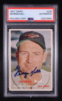 George Kell Signed 1957 Topps #230 (PSA) at PristineAuction.com