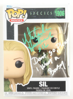 Natasha Henstridge Signed "Species" #1906 Sil Funko Pop! Vinyl Figure Inscribed "Don't Go, Please. I Want A Baby" & "Sil" (Beckett) at PristineAuction.com