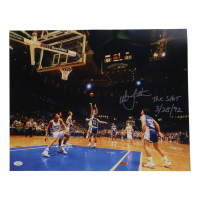 Christian Laettner Signed Duke Blue Devils 16x20 Photo Inscribed "The Shot 3/28/92" (JSA) at PristineAuction.com