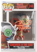 Nicko McBrain Signed "Iron Maiden" #248 Somewhere in Time Eddie Funko Pop! Vinyl Figure (Beckett) at PristineAuction.com