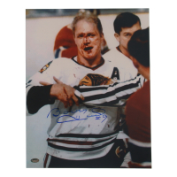 Bobby Hull Signed Blackhawks 11x14 Photo (Schwartz) at PristineAuction.com