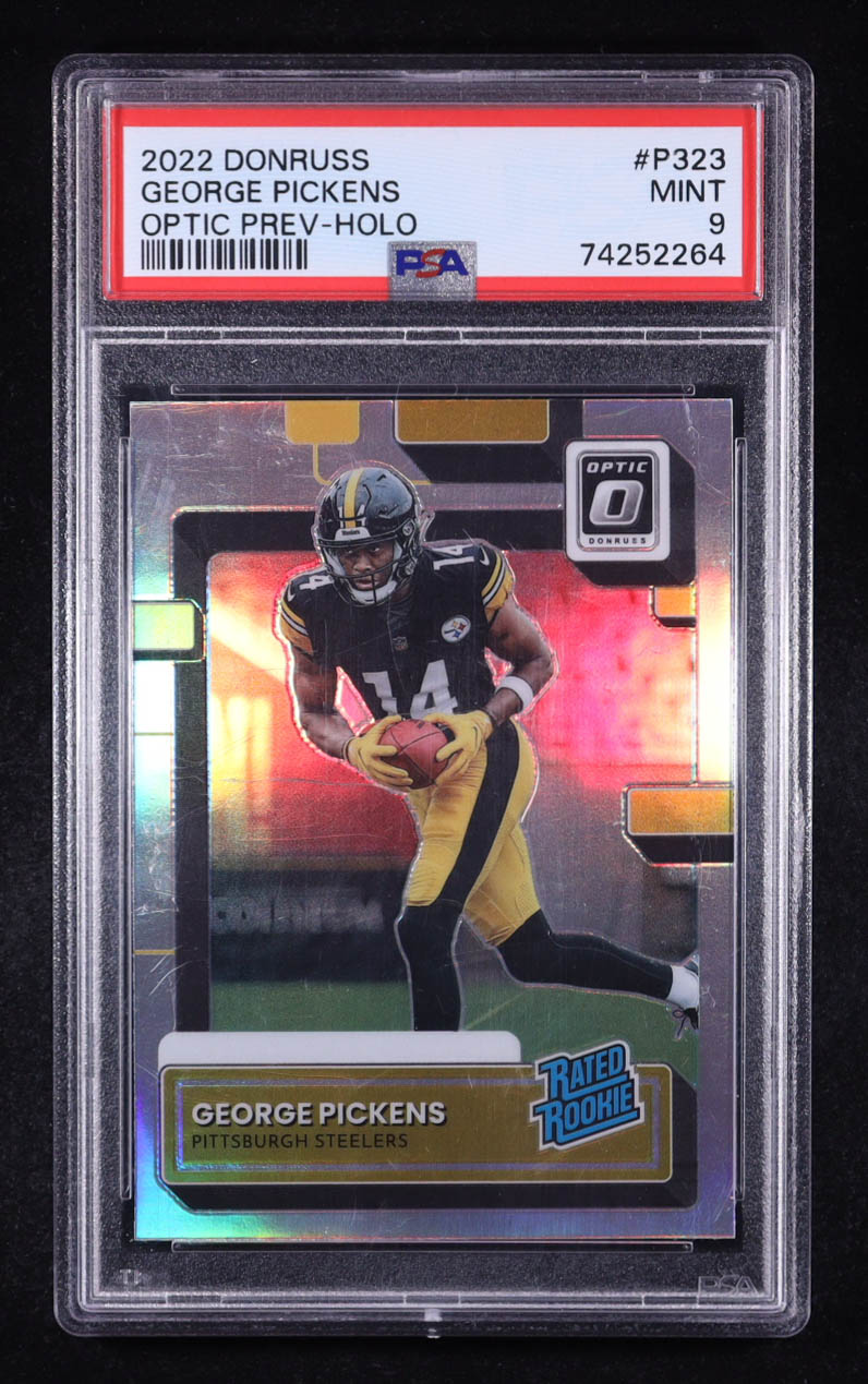George Picken 2022 Donruss Optic Rated Rookies Preview Holo #323 (PSA 9) at PristineAuction.com George Picken 2022 Donruss Optic Rated Rookies Preview Holo #323 (PSA 9) at PristineAuction.com