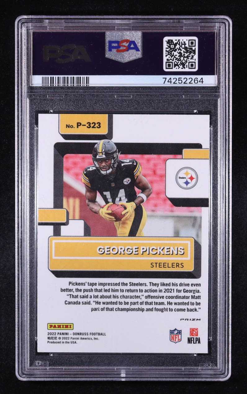 George Picken 2022 Donruss Optic Rated Rookies Preview Holo #323 (PSA 9) at PristineAuction.com George Picken 2022 Donruss Optic Rated Rookies Preview Holo #323 (PSA 9) at PristineAuction.com