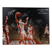 2005 Illinois Fighting Illini 16x20 Photo Team-Signed & Inscribed By (6) with Deron Williams, James Augustine, Dee Brown, Luther Head (Schwartz) at PristineAuction.com