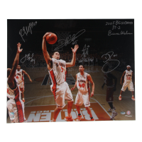 2005 Illinois Fighting Illini 16x20 Photo Team-Signed & Inscribed By (6) with Deron Williams, James Augustine, Dee Brown, Luther Head (Schwartz) at PristineAuction.com
