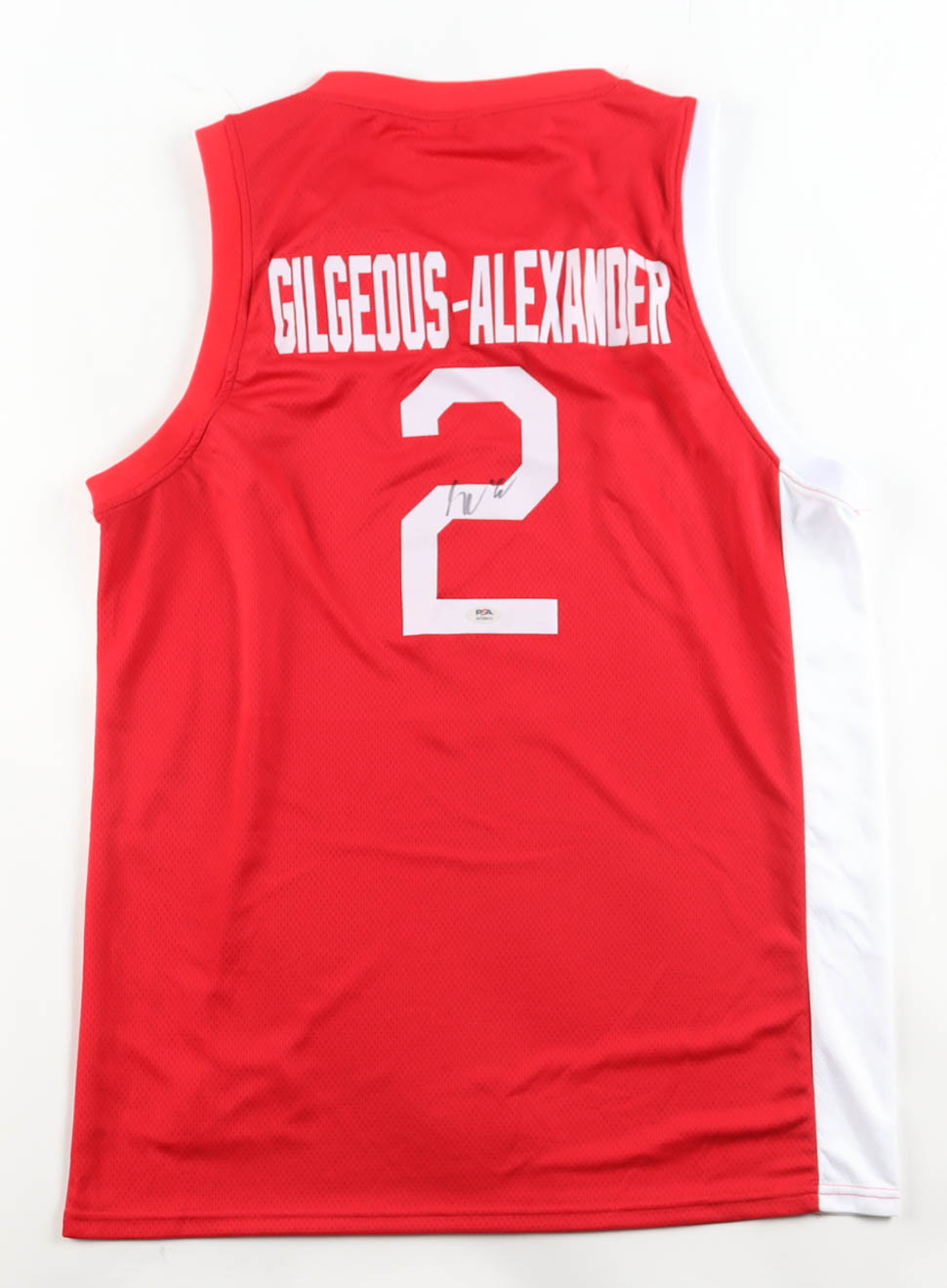 Shai Gilgeous-Alexander Signed Team Canada Nike Authentic Jersey (PSA) at PristineAuction.com Shai Gilgeous-Alexander Signed Team Canada Nike Authentic Jersey (PSA) at PristineAuction.com