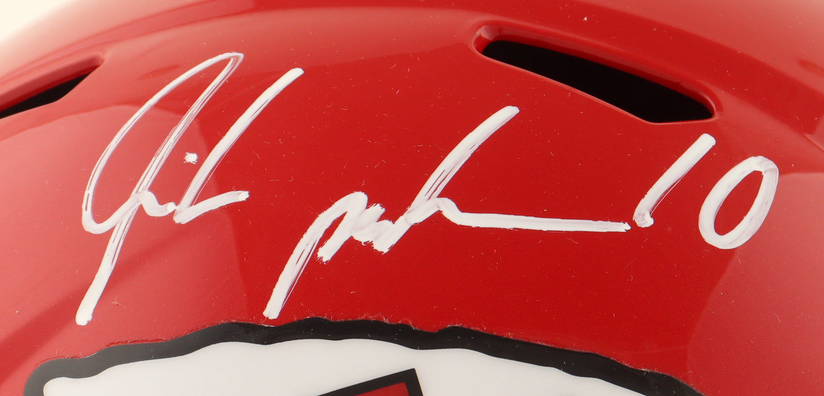 Isiah Pacheco Signed Chiefs Full-Size Speed Helmet (Beckett) at PristineAuction.com Isiah Pacheco Signed Chiefs Full-Size Speed Helmet (Beckett) at PristineAuction.com